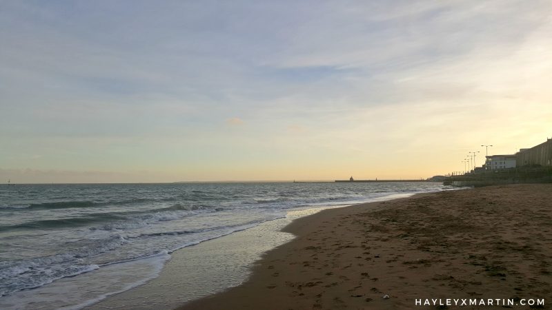 HAYLEYXMARTIN - LETS TALK ABOUT HAPPINESS - SUNSET BEACH WALK 2