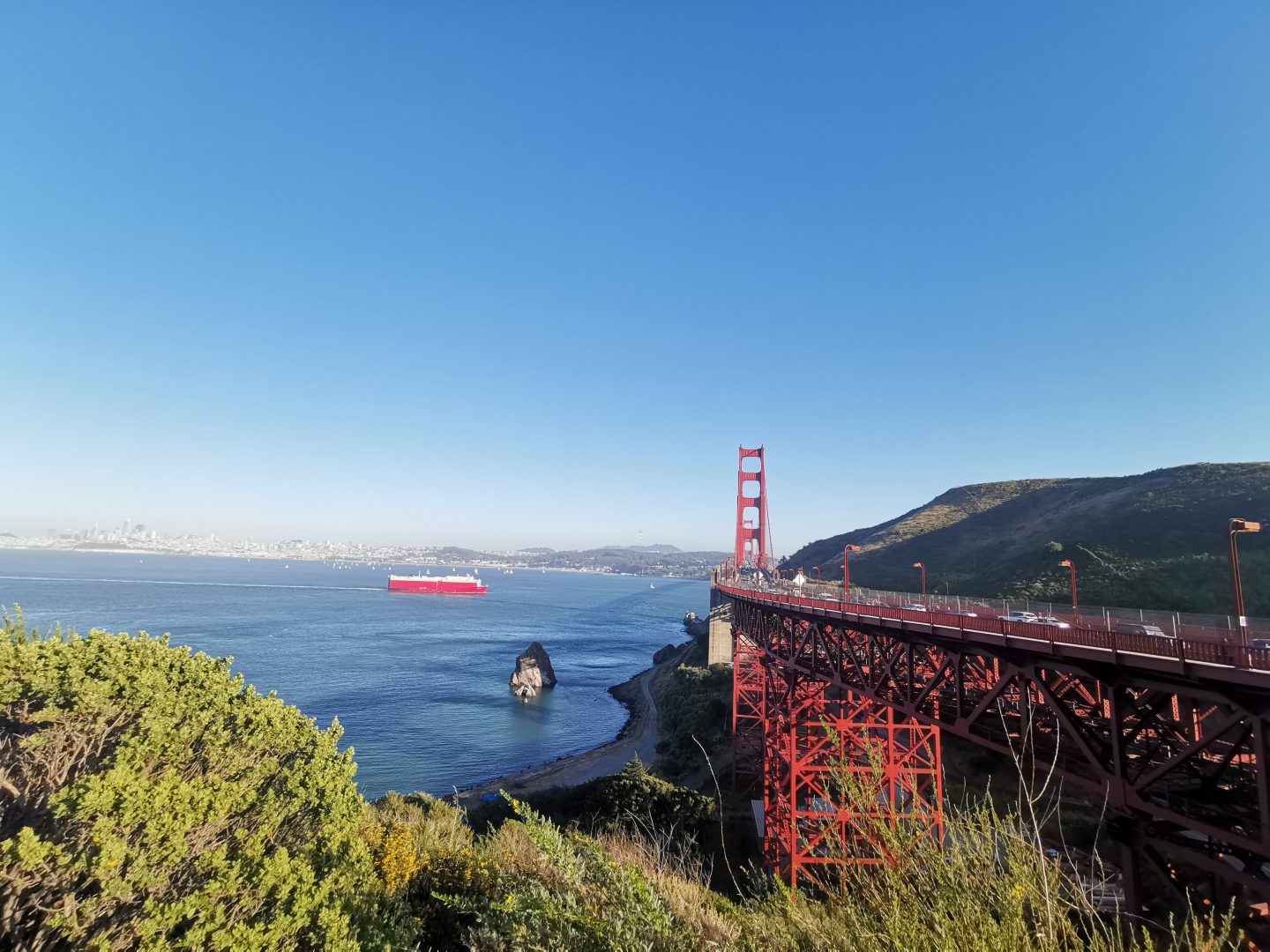 TREK AMERICA | GRAND TREK | DAY 24: | PACIFIC COAST HIGHWAY ROAD TRIP | SAN FRANCISCO - GOLDEN GATE BRIDGE
