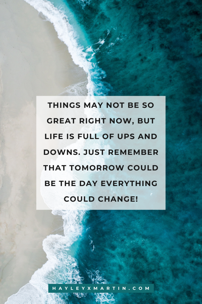 How to stay positive during difficult times - hayleyxmartin