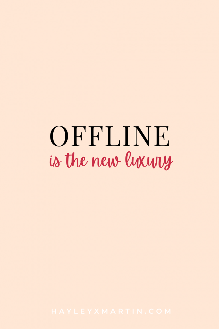 5 reasons why you need a Digital Detox - hayleyxmartin